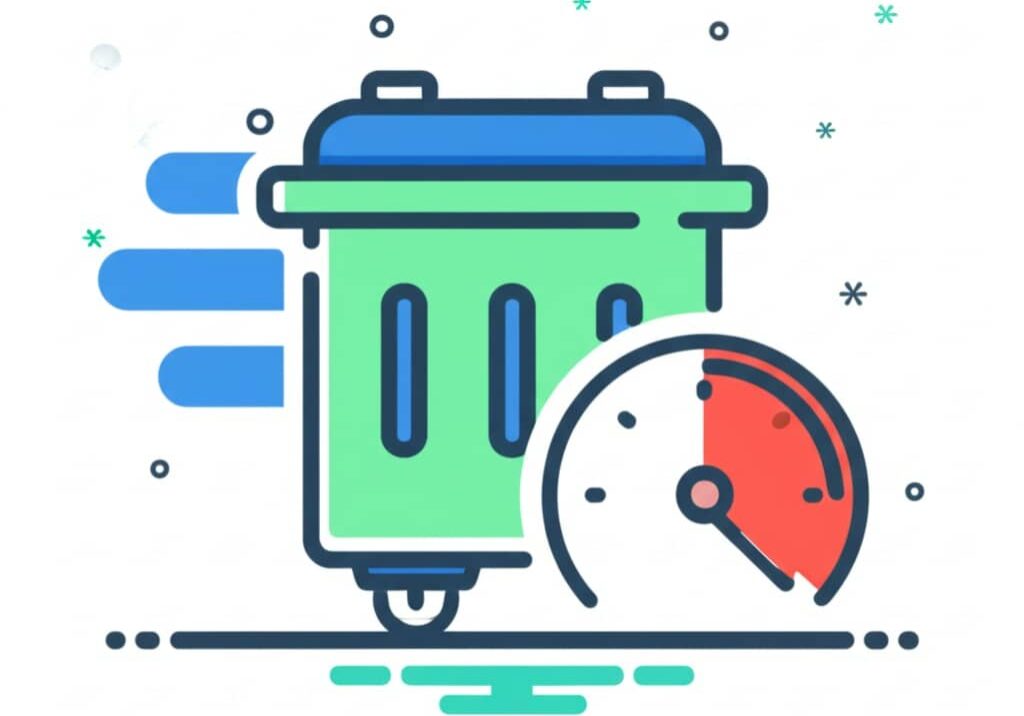fast delivery of trash dumpster